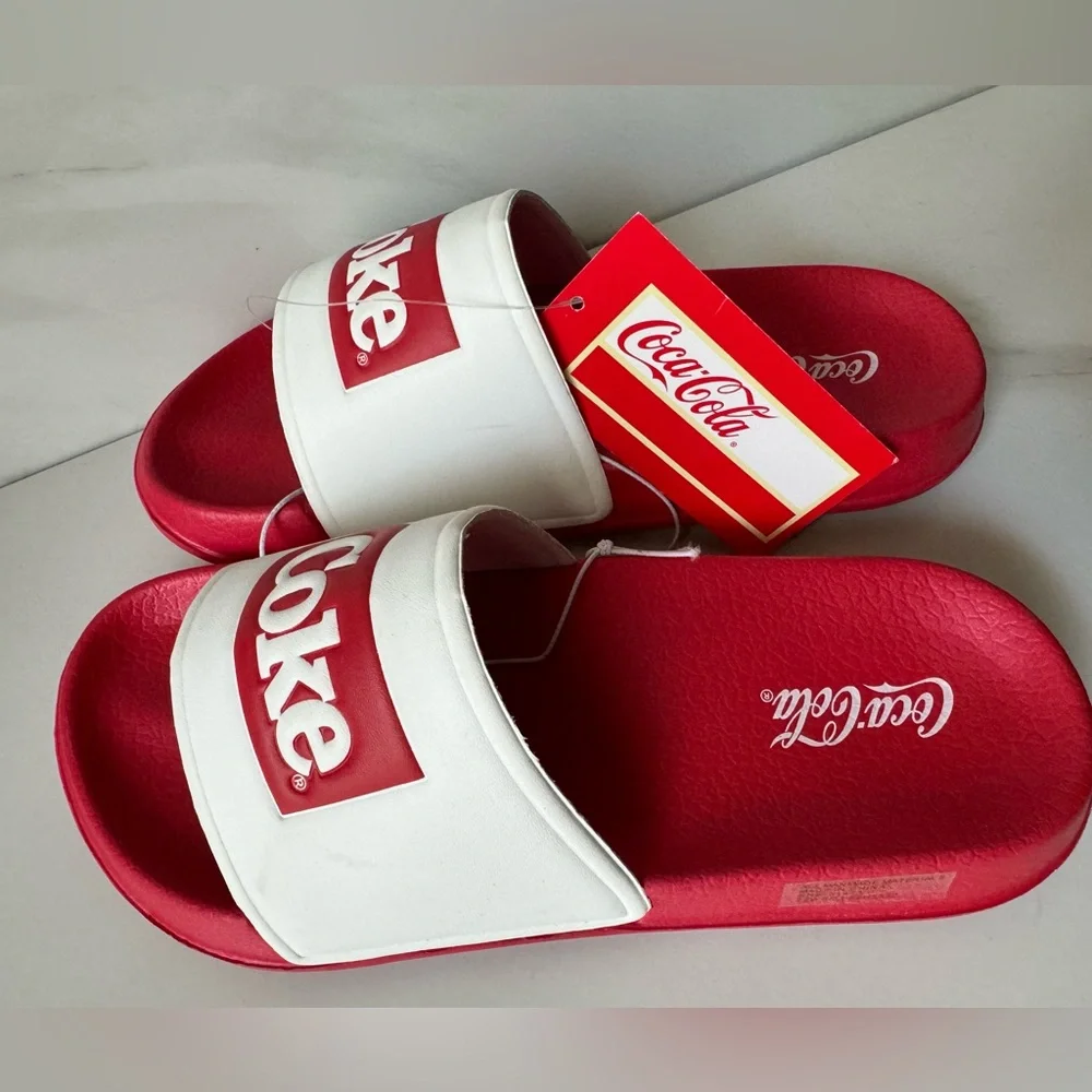 Coca Cola branded slides - brand new - size 5 / 36 - Picture 1 of 3